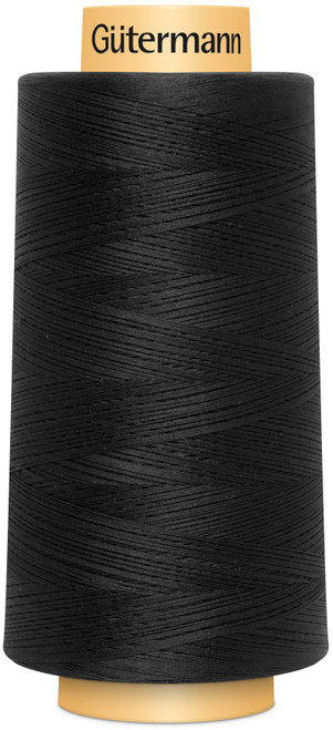 Gutermann Natural Cotton Thread Solids 3,281yd-Black 3000C-5201 - 9999902716784008015678302