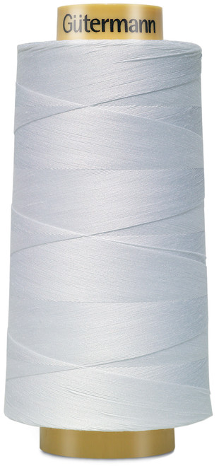 Gutermann Natural Cotton Thread Solids 3,000yd-White - 3000C-5709 - 40080156783264008015678326