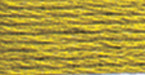 12 Pack - DMC 6-Strand Embroidery Cotton 8.7yd-Medium Olive Green - 117-733