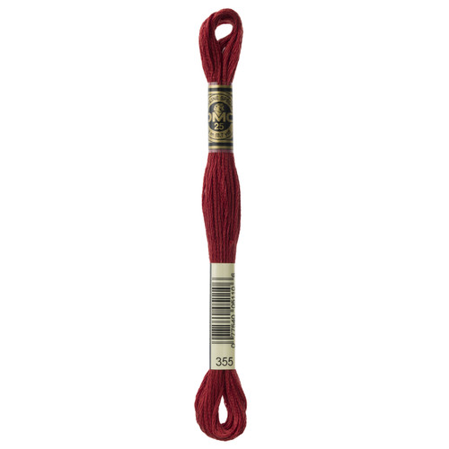 12 Pack - DMC 6-Strand Embroidery Cotton 8.7yd-Dark Terra Cotta - 117-355 - 077540051106