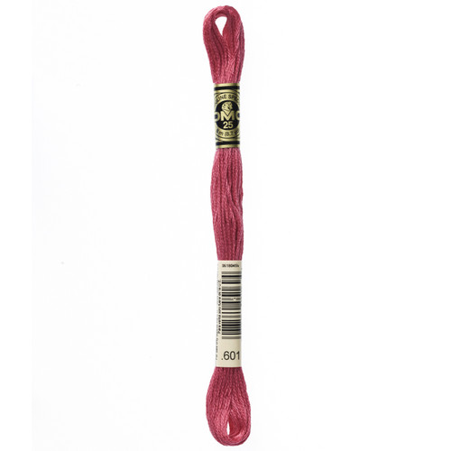 12 Pack - DMC 6-Strand Embroidery Cotton 8.7yd-Dark Cranberry - 117-601 - 077540051694