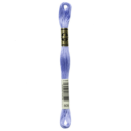 12 Pack - DMC 6-Strand Embroidery Cotton 8.7yd-Delft Blue - 117-809 - 077540052479