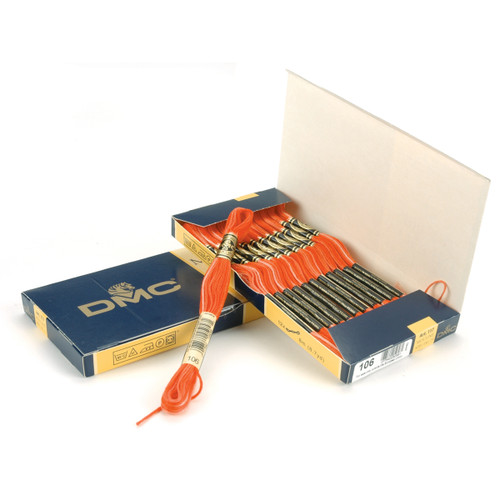 12 Pack - DMC 6-Strand Embroidery Cotton 8.7yd-Variegated Coral - 117-106