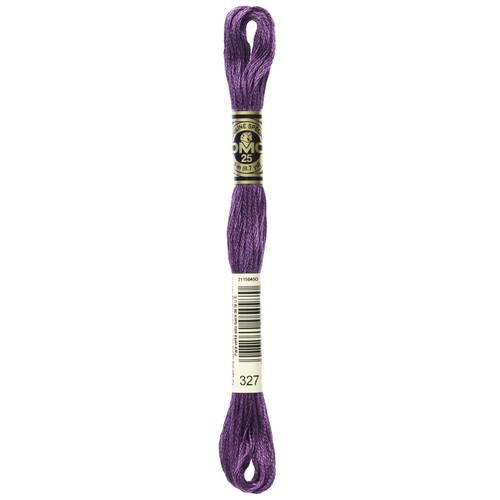 12 Pack - DMC 6-Strand Embroidery Cotton 8.7yd-Very Dark Violet - 117-327 - 077540050970