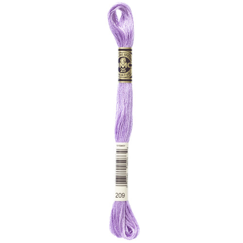 12 Pack - DMC 6-Strand Embroidery Cotton 8.7yd-Dark Lavender - 117-209 - 077540050734 12 Pack - DMC 6-Strand Embroidery Cotton 8.7yd-Dark Lavender - 117-209 - 077540050734