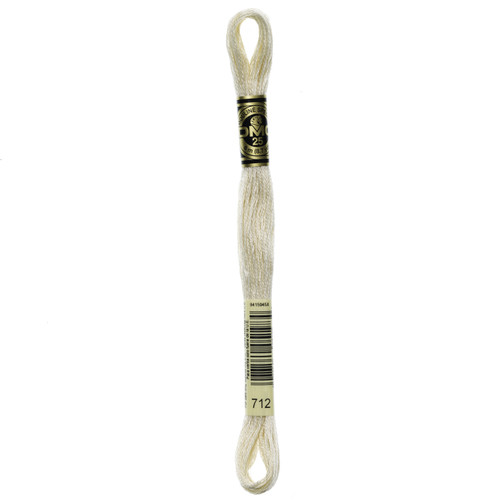 12 Pack - DMC 6-Strand Embroidery Cotton 8.7yd-Cream - 117-712 - 077540051984