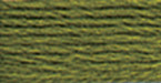 12 Pack - DMC 6-Strand Embroidery Cotton 8.7yd-Dark Moss Green - 117-580