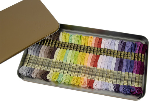 DMC Embroidery Floss Tin 8.7yd 35/Pkg-New Colors 117ZA