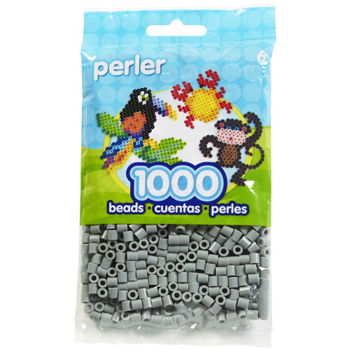 Perler Beads 1,000/Pkg-Gray PBB80-19-19017 - 048533190171