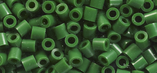 Perler Beads 1,000/Pkg-Dark Green - PBB80-19-19010