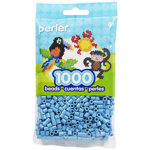 Perler Beads 1,000/Pkg-Pastel Blue - PBB80-19-19052 - 048533190522
