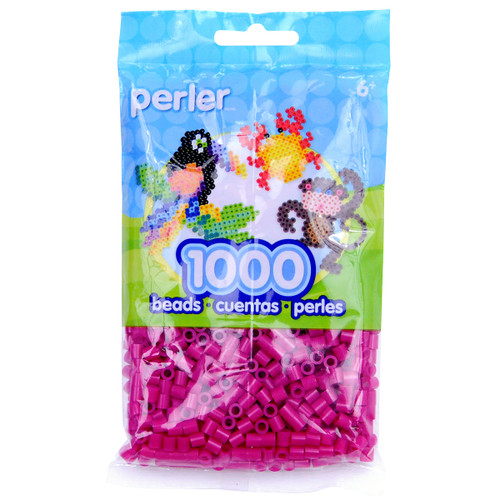 Perler Beads 1,000/Pkg-Raspberry - PBB80-19-19088 - 048533190881 Perler Beads 1,000/Pkg-Raspberry - PBB80-19-19088 - 048533190881