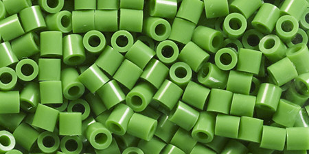 Perler Beads 1,000/Pkg-Bright Green - PBB80-19-19080