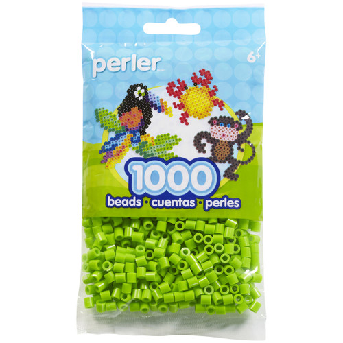 Perler Beads 1,000/Pkg-Kiwi Lime PBB80-19-19061 - 048533190614