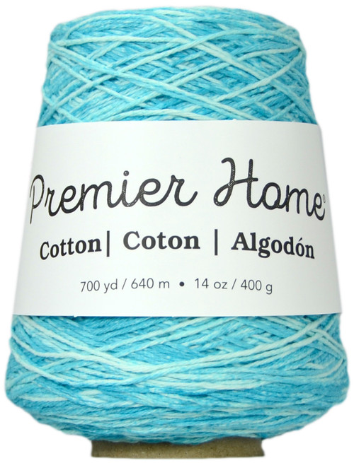 Premier Home Cotton Multi Yarn Cone-Ocean Splash - 1032-05 - 847652052434 Premier Home Cotton Multi Yarn Cone-Ocean Splash - 1032-05 - 847652052434