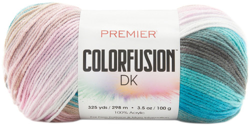 Premier Colorfusion DK Yarn-Salt Water Taffy - 1196-13 - 840166801475 Premier Colorfusion DK Yarn-Salt Water Taffy - 1196-13 - 840166801475