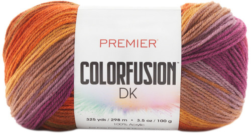 3 Pack - Premier Colorfusion DK Yarn-Autumn Sky - 1196-02 - 840166801369 3 Pack - Premier Colorfusion DK Yarn-Autumn Sky - 1196-02 - 840166801369