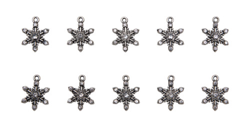 Idea-Ology Metal Adornments 10/Pkg-Snowflakes TH94200 - 040861942002