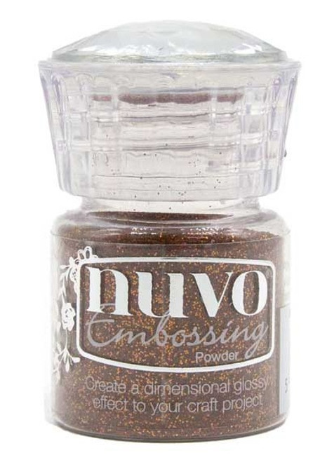 4 Pack Nuvo Glitter Embossing Powder-Copper Mine NGEP-589 - 841686105890