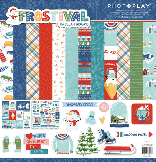 PhotoPlay Collection Pack 12"X12"-Frostival FRO3105 - 709388331057