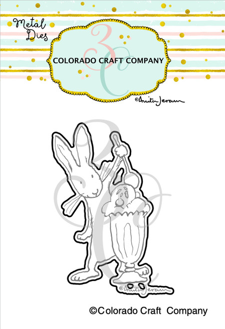 2 Pack Colorado Craft Company Metal Die-Sundae Funday Mini-By Anita Jeram C3AJ486D - 810043854863