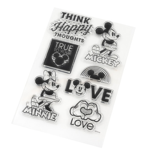 3 Pack - EK Disney Clear Stamps-Mickey Love - 53000150