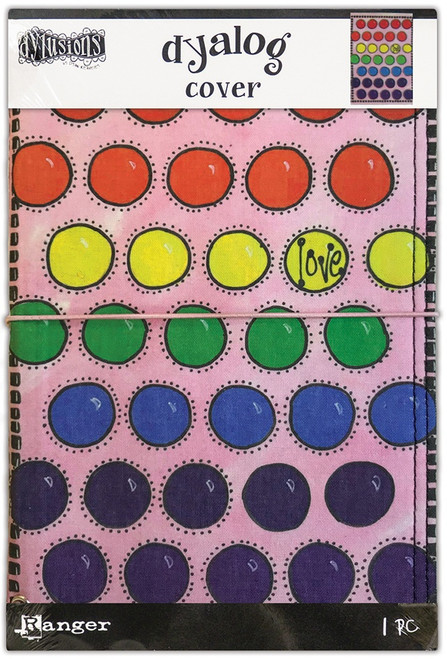 Dyan Reaveley's Dylusions Dyalog Canvas Printed Cover 5"X8"-Pride - DYT77909 - 789541077909