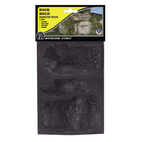 Woodland Scenics Rock Mold-Random Rock - C1234 - 724771012344