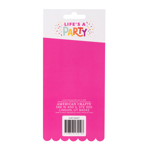 3 Pack - Damask Love Life's A Party Mini Puffy Stickers 42/Pkg- - DL010657