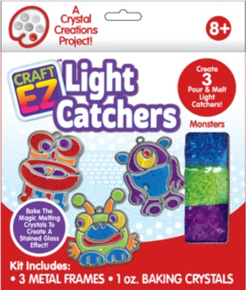 2 Pack Colorbok Light Catcher -Monsters -C9012 - 634621090128