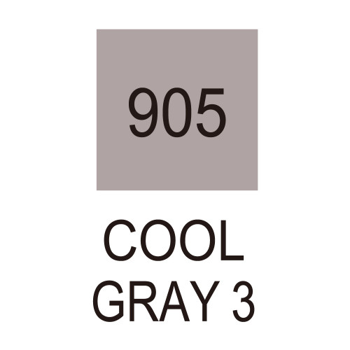 Kuretake ZIG Clean Color Real Brush Marker-Cool Gray 3 RB6000AT-905