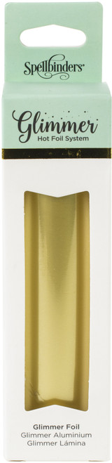 2 Pack - Spellbinders Glimmer Foil-Matte Gold - GLF-002 - 813233043566