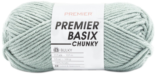 Premier Basix Chunky Yarn-Jade - 1145-30 - 847652094502 Premier Basix Chunky Yarn-Jade - 1145-30 - 847652094502