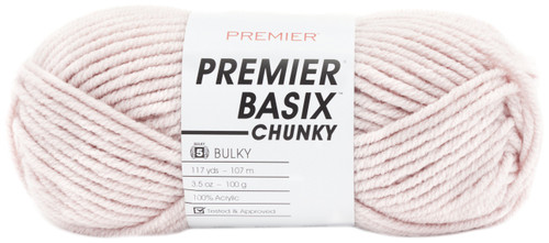 Premier Basix Chunky Yarn-Blush 1145-19 - 847652094397