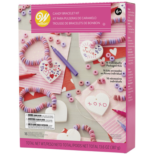 Wilton Candy Bracelet Kit-Valentine's Day -W800103X - 070896061690