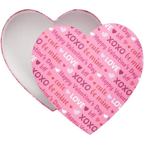 Wilton Heart-Shaped Treat Box-Say It With Words -W1600129