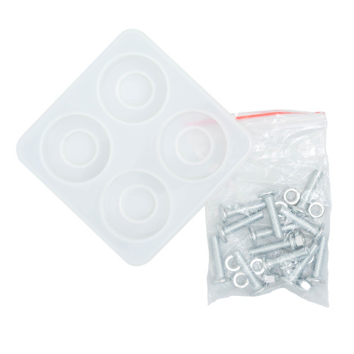 American Crafts Color Pour Resin Mold-Drawer Knob - 34001003