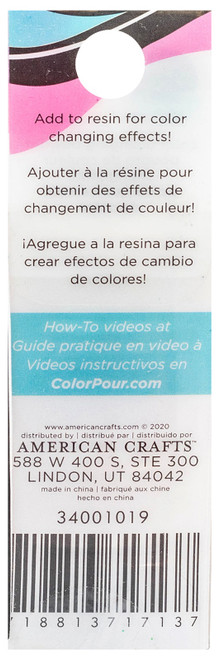 American Crafts Color Pour Resin Mix In-Color Changing - 34001019 American Crafts Color Pour Resin Mix In-Color Changing - 34001019