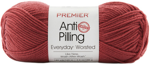 3 Pack - Premier Anti-Pilling Everyday Worsted Yarn-Rosewood - DN100-92 - 840166814031