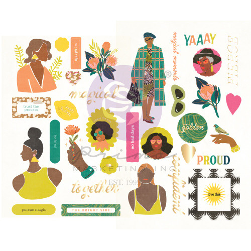 3 Pack - Majestic Chipboard Stickers 34/Pkg-Shapes W/Foil Accents - P656355 - 655350656355 3 Pack - Majestic Chipboard Stickers 34/Pkg-Shapes W/Foil Accents - P656355 - 655350656355