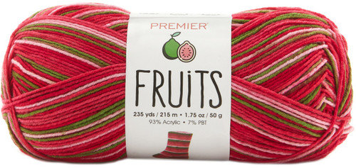 3 Pack Premier Fruits Yarn-Guava 2052-04 - 840166809495