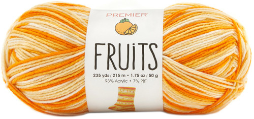 3 Pack Premier Fruits Yarn-Orange 2052-05 - 840166809501