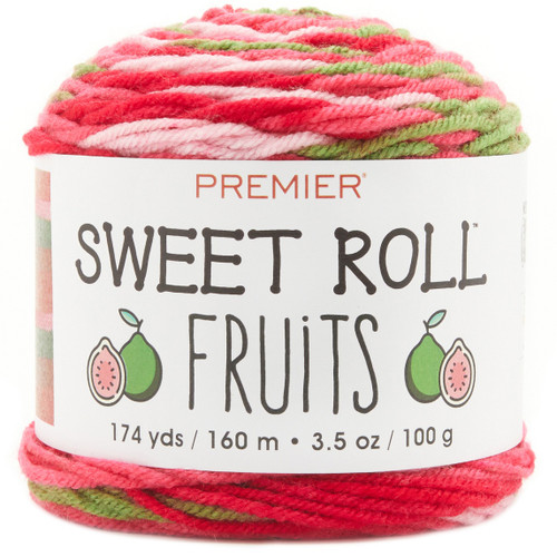 3 Pack Premier Sweet Roll Fruits Yarn-Guava 2056-04 - 840166812679