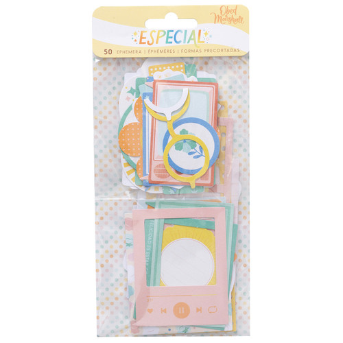 3 Pack - Obed Marshall Especial Ephemera Cardstock Die-Cuts-Journaling - OM003866 - 718813910439