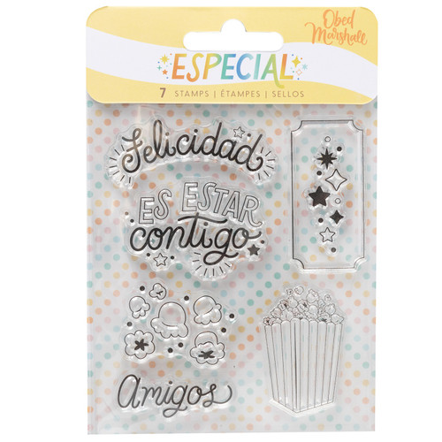 3 Pack - Obed Marshall Especial Clear Stamps 7/Pkg- - OM003863 - 718813910408