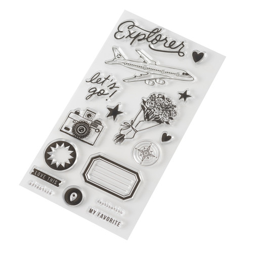 3 Pack - Maggie Holmes Round Trip Clear Stamps 17/Pkg- - MH013600