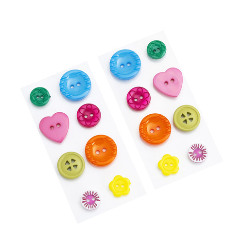 3 Pack - Paige Evans Splendid Stickers 16/Pkg-Buttons - PE003773 3 Pack - Paige Evans Splendid Stickers 16/Pkg-Buttons - PE003773