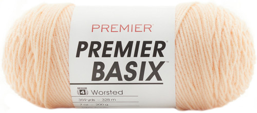 3 Pack - Premier Basix Yarn-Apricot - 1115-69 - 840166810729 3 Pack - Premier Basix Yarn-Apricot - 1115-69 - 840166810729