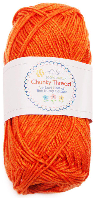 2 Pack Riley Blake Lori Holt Chunky Thread 50g-Pumpkin STCT-10903 - 889333109068