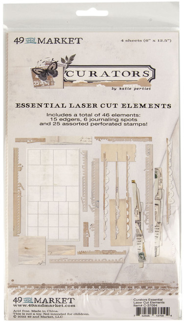 2 Pack Curators Essential Laser Cut ElementsC37094 - 752505137094